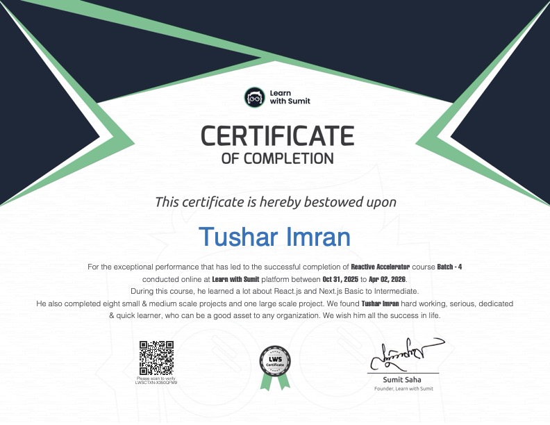 Course Certificate